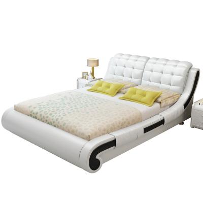 China Modern Tatami Modern Fashionable Platform Double Bed For Bed Room Furniture Bedroom for sale