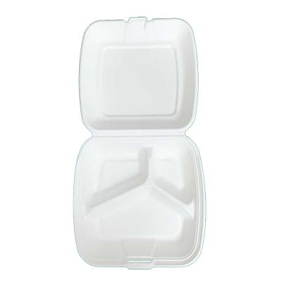 China Biodegradable Biodegradable Sugarcane Pulp Clamshell Eco Friendly Food Containers For Sale for sale