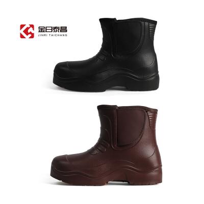 China Women's Anti-Skid Short Rain Boots Garden Shoes Waterproof Booties for sale