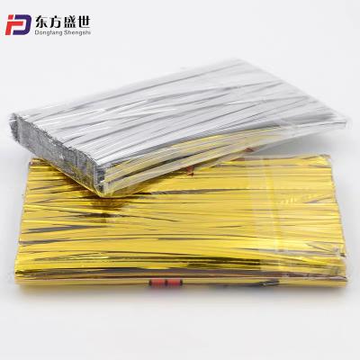 China Food Tie Paper Twist Tie For Wrapping Kraft Paper Twist Ties for sale