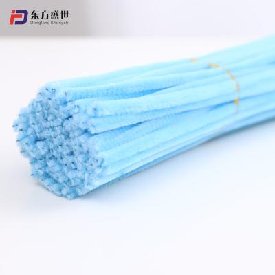 China DIY Craft Art Chenille Rod Shilly-Stick Colored Shilly Pipe Cleaner Polyester Chenille Rod Pipe Cleaner Stick for sale