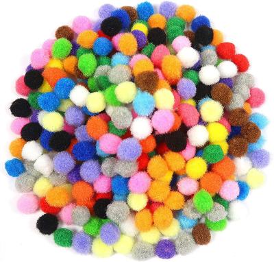 China Light factory selling custom size and color 30mm craft pom pom arts and crafts for sale