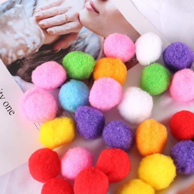 China Amazon factory hot sale custom pom lightweight full color soft pom craft diy package for sale