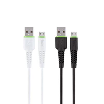 China Budi Multi Function Data Transfer Cable 3m Double Side Micro USB-Micro Used Date Cable Cable Transfer Can Pass To 2.4A 9.8FT Tape Cable for sale