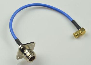 Chine femelle de 50 de l'ohm rf câbles équipés N de SMA de mâle au câble coaxial de liaison du câble rf semi à vendre