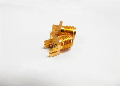 China de Schakelaarpcb van 12.4GHz SMA rf zetten Randsma Waterdicht schot Jack Solder Type op Te koop