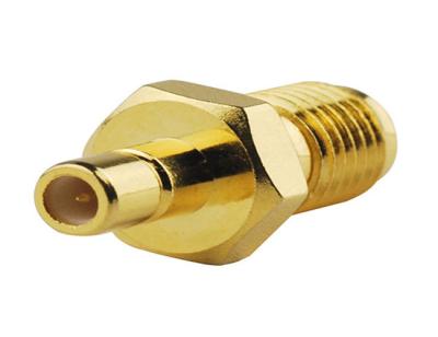 China Weatherproof SMB Coax Connector , SMB Male To SMA Female SMB Antenna Connector for sale