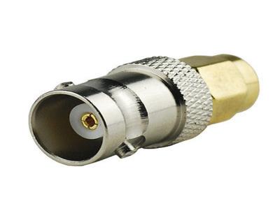 China Hembra de SMB al niquelado masculino de los adaptadores del conector de antena de BNC RF en venta