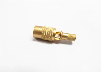 China Bulkhead Coax Connectors RF SMB Male to Male Plug Straight Adapter 50 Ohm for sale