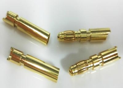 China Durchmesser 6mm Pogo Pin-Verbindungsstück-Frühlings-Kontakt-Sonde metallisches Shell enthäuten die freie Allergie zu verkaufen