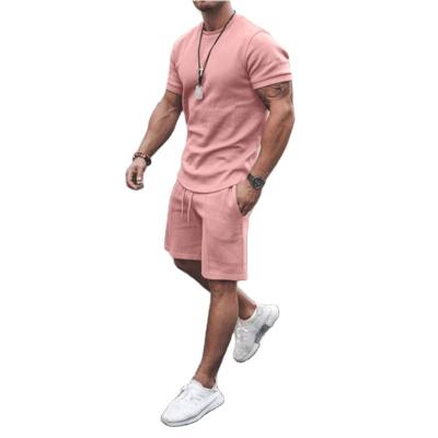 China Custom QUICK DRY factory men's pullover shorts set sweatpants men's short shorts sets for sale