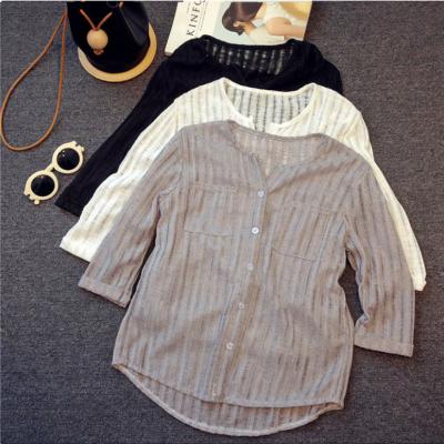 China 2022 New French Spring Anti-pilling Women's Chic Tops Design Shirt Women's Blouses And Shirts for sale