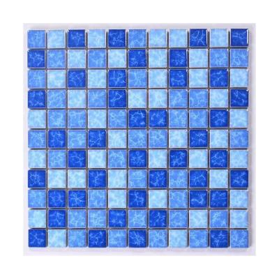 China Rustic Ceramic mosaic 25*25MM Kahiman Ceramic Mixed color 24Hours Online Service Ceramic mosaic for sale