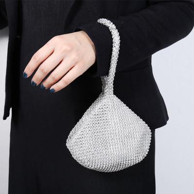 China Bling Clutch Evening Clutch Bag Gold Women Diamond Party Bags Lady Purses and Handbags for sale