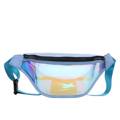 China Water Proof Hot Sale Fashion Colorful Transparent PVC Small Size Bags Holographic Pussy Pack for sale