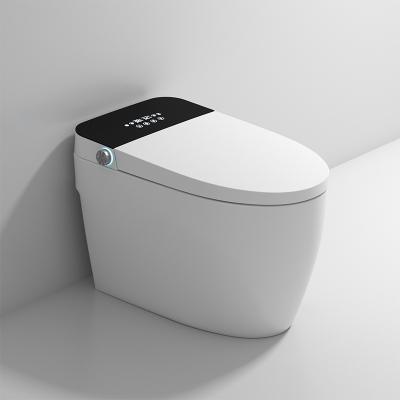 China New Design UV One Piece Bathroom Automatic WC Ceramic Automatic Smart Toilet for sale