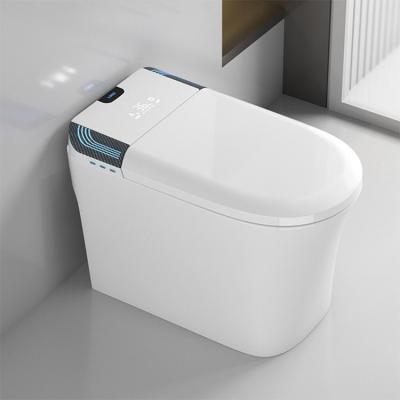 China Automatic Operation Square Modern Ceramic Wc Intelligent Intelligent Smart Toilet Bowl With Remote Control for sale