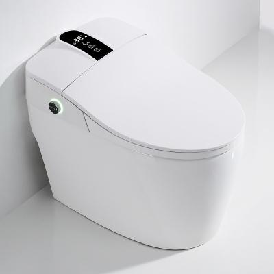 China Smart Automatic Operation Hotel Sanitary Ware Bathroom Wc Toilet Cubicle Smart Intelligent Automatic Toilet for sale