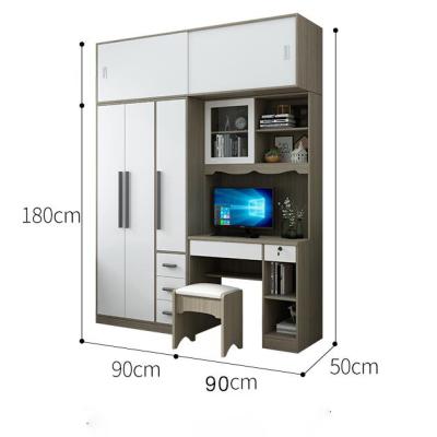 China Simple Modern Style Convertible Wardrobe Lightweight Portable Wardrobe With Door for sale