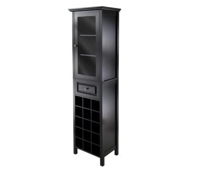 China Hot Selling Environment Friendly Paintless Process Good Quality Wine Barrel Cabinet Storage Rack Wine Rack Shelves for sale