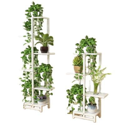 China Modern Factory Manufacture Various Flower Pots Garden Planter Rack Flower Pot Indoor Home Steel Rack for sale