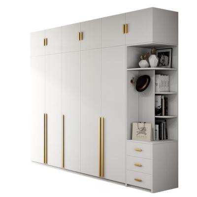 China Environmental friendly and healthy mass production of modern and stylish high quality wooden MDF wardrobes for sale