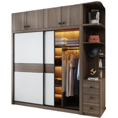 China Environmentally Friendly and Healthy High End Custom Made Personal Bedroom Furniture Custom Modern Wardrobe Lockers for sale