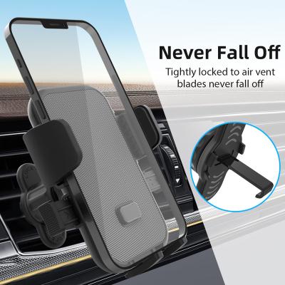 China One Touch air vent car phone holder celular new arrivals products suporte adjustable universal stretching mount for sale