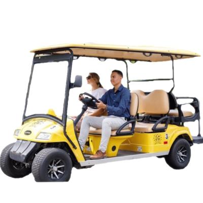 China Golf place factory produce cheap high quality new energy electric golf carts electric classic car for hotel resort for sale