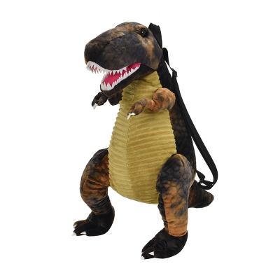 China Wholesale Fasion Plush Toy Dinosaur Bag Happy Custom Soft Animal Dinosaur For Kids for sale