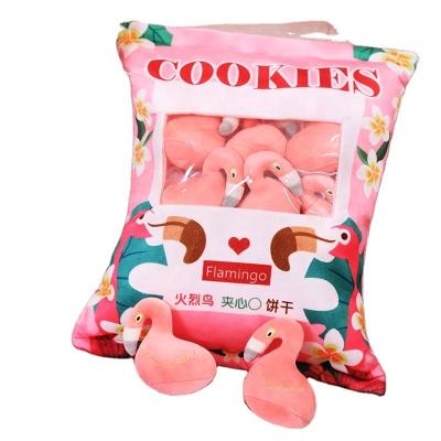 China Creative Washable Snack Bag Plush Toy Rabbit Pillow Cloth Doll Web Celebrity Snacks Insti Web Celebrity Gifts Creative Snack Pillow Manufacturers Wholesale for sale