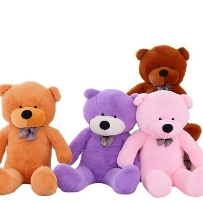 China Custom Fasion Plush Toys Teddy Bear Maker Giant Bear Skin Plush Toy For Wedding for sale