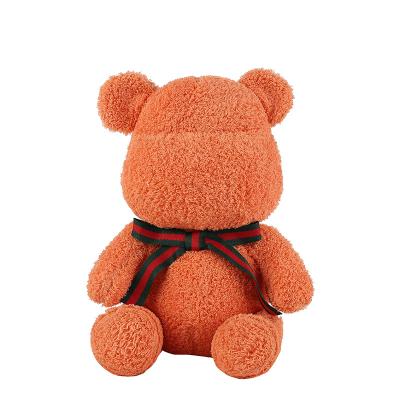 China Fasion High Quality Cute Mini Plush Bear Toy Comfort Dark Plush Toy For Baby for sale