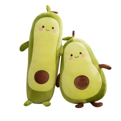 China 2021 Hot Selling Game Plush Stuffed Toys Cute Avocado Shaped Pillow As Gifts Avocado for sale