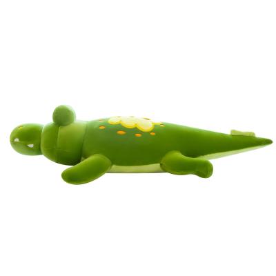 China Fasion Stuffed Animals Crocodile Realistic Soft Plush Toys Sit Animal Doll Toys For Children for sale