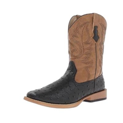 China Light Weight Rubber Sole Men's Cowboy Classic Boot Western for sale