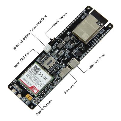 China Original and New LILYGO SIM7000G Module SIM Development Board ESP32-WROVER-B Development Board Lilygo TTGO SIM800L zu verkaufen