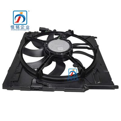 China Brand New Automotive Cooling System Aftermarket X5 F15 Engine Radiator Fan Assembly 17427634472 for sale