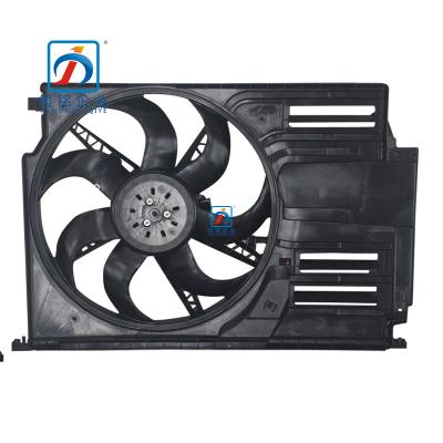 China Brand New Automotive Cooling System Aftermarket 5 Series E60 Engine Radiator Fan Assembly 17427617609 for sale