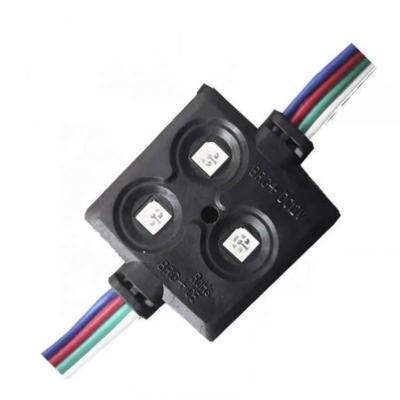 China INGAN 0.72W 5050 outdoor black color DC12V waterproof lighting smd 3 led rgb led module for sale