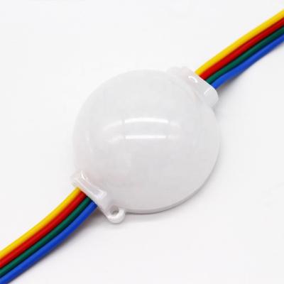 China INGAN 5050 RGB Ultrasonic Module Round IP67 RGB LED Outdoor LED Module for sale