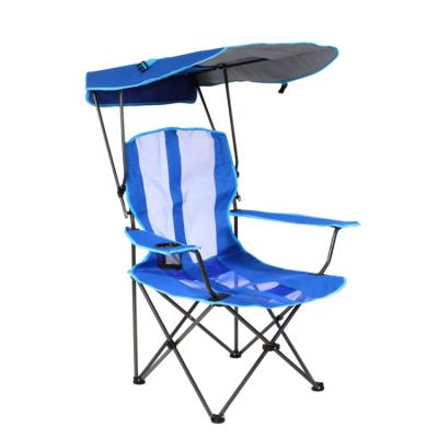 China Everich Contemporary Outdoor Cheap Folding Camping Chair With Canopy Portable Beach Chair With Canopy for sale