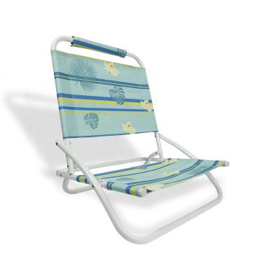 China Everich Modern Folding Portable Beach Chairs High Quality Steel Tube Compact Lightweight Beach Chair for sale