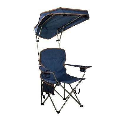 China Beach Canopy Chair Camping Luxury Comfortable Camping Folding Chair With Armrest for sale