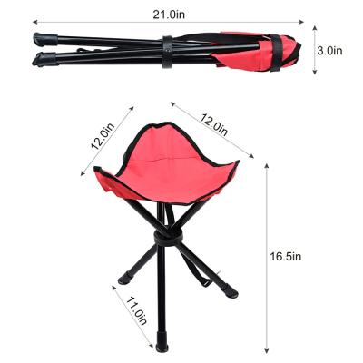 China Modern Outdoor Folding Stool Chair Fishing Portable Easy Foldable Camping Stool for sale