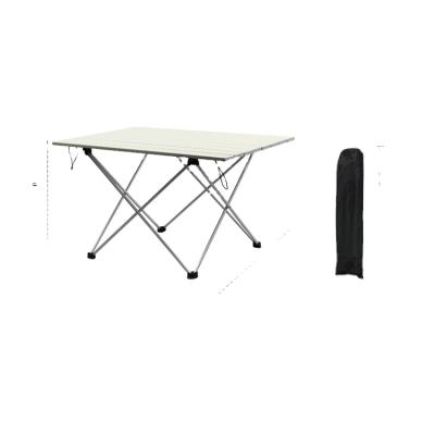 China OEM Modern Outdoor Custom Camping Foldable Folding Fishing Aluminum Camping Table for sale