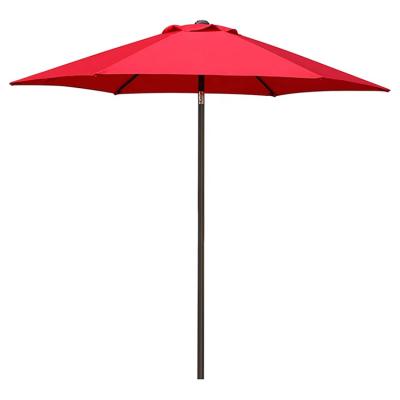 China Traditional Commercial Beach Fishing Outdoor Garden Deck Parasol Cover Sun Furniture Patio Umbrella for sale