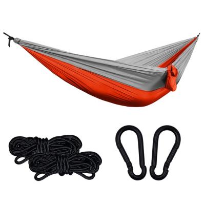 China Modern Hammock Basics Lightweight Double Hammocks Super Strong Nylon Camping Net for sale