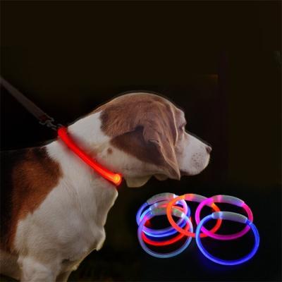 China New Arrival Dog USB Light Waterproof Led Collar Lights Other Collars Leashes And Harness Jewelry Pet Collar for sale