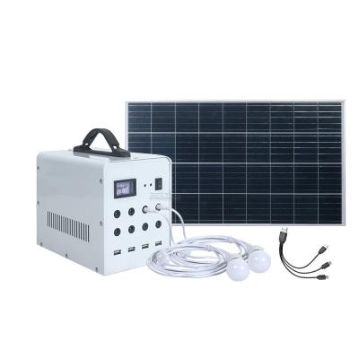 China Small home system solar battery generator mobile generator set for sale